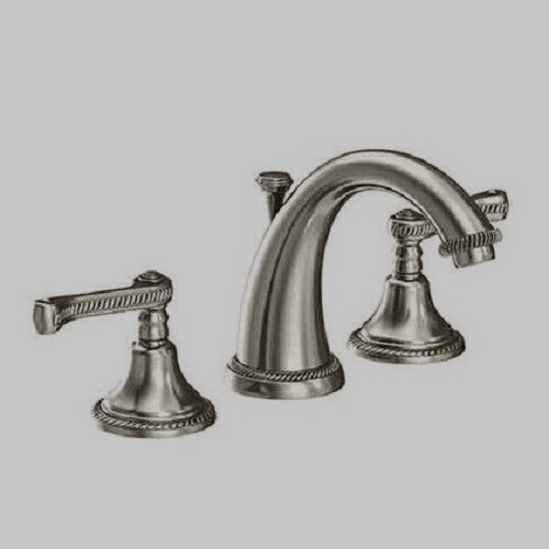 Discount clearance closeout open box and discontinued Newport Brass | Newport Brass 102015A Amisa Widespread Bathroom Faucet in Antique Nickel Color