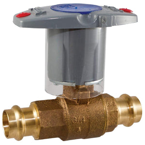 Discount clearance closeout open box and discontinued NIBCO Faucets , Shower , Plumbing Fixtures and Parts | NIBCO PC58570NS 3/4" Press Bronze Ball Valve P x P Female Ends Nib-Seal Handle