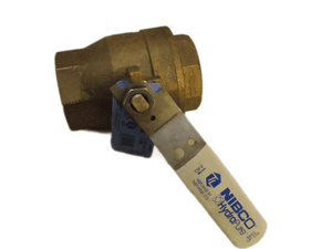 Discount clearance closeout open box and discontinued Nibco | Nibco T-585-80-LF-SS Full Port 2" Bronze Ball Valve With Stainless Handle & Nut