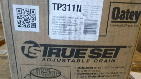 Discount clearance closeout open box and discontinued Zurn Faucets , Shower , Plumbing Fixtures and Parts | Oatey True Set Adjustable Drain TP311N 3