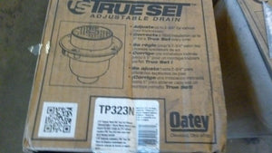 Discount clearance closeout open box and discontinued Oatey Faucets , Shower , Plumbing Fixtures and Parts | Oatey True Set Adjustable Drain TP323N 3"