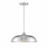 Discount clearance closeout open box and discontinued Park Harbor Lighting Fixtures | Park Harbor Phpl3221 Blackthorne 18" Wide Pendant , Polished Nickel Finish