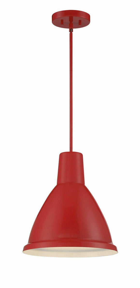 Discount clearance closeout open box and discontinued Park Harbor Lighting Fixtures | Park Harbor PHPL3231GLRE High Gloss Red Whitnall 14