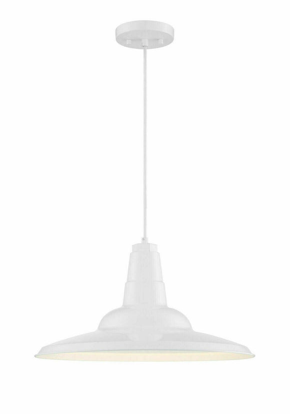 Discount clearance closeout open box and discontinued Parker Harbor Lighting Fixtures | Parker Harbor PHPL3261LWH High Gloss White 19