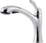 Discount clearance closeout open box and discontinued Pfister Faucets , Shower , Plumbing Fixtures and Parts | Pfister GT534-CMC Marielle 2 Function Pullout Kitchen Faucet Chrome