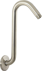 Discount clearance closeout open box and discontinued PROFLO | PROFLO PFSK44BN 10" Shower Arm and Flange Only 1/2"x1/2" NPT- Brushed Nickel