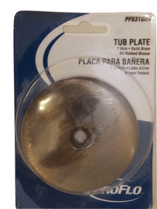 Discount clearance closeout open box and discontinued PROFLO Faucets , Shower , Plumbing Fixtures and Parts | PROFLO Tbu Plate PF631ORB - Solid Brass, Oil Rubbued Bronze Finish