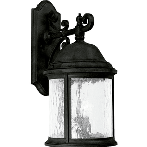 Discount clearance closeout open box and discontinued Progress Lighting Wall Light Fixtures | Progress Lighting Outdoor Wall Sconce P5651-31 Ashmore 3 Light - Black
