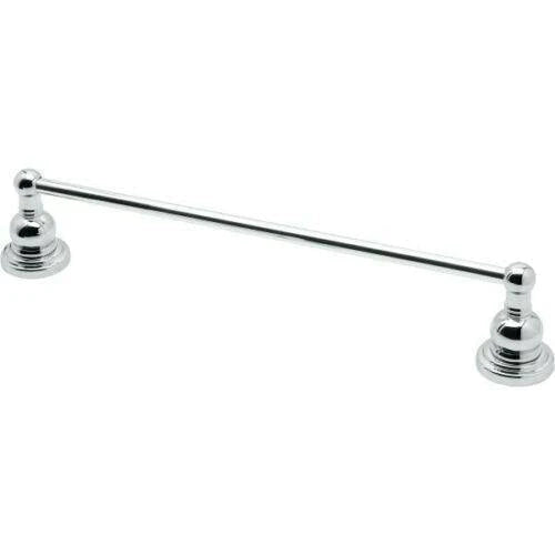 Discount clearance closeout open box and discontinued Seasons Faucets , Shower , Plumbing Fixtures and Parts | Seasons Abbington Chrome Finish Towel Bar 18 In.