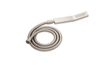 Discount clearance closeout open box and discontinued Signature Hardware | Signature Hardware 423763 Ryle Rectamgular Hand Shower w/ Hose , Brushed Nickel