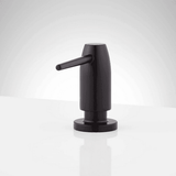Discount clearance closeout open box and discontinued Signature Hardware Faucets , Shower , Plumbing Fixtures and Parts | Signature Hardware 948611 Contemporary Soap Dispenser , Matte Black