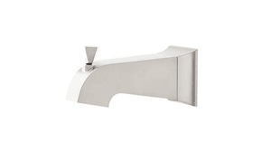 Discount clearance closeout open box and discontinued Signature Hardware | Signature Hardware SHTS82ZBN Vilamonte Diverter Tub Spout in Brushed Nickel