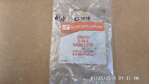 Discount clearance closeout open box and discontinued Sloan | Sloan Crown Naval Molded Piston Double Cup S-14-A 5319046-NIB