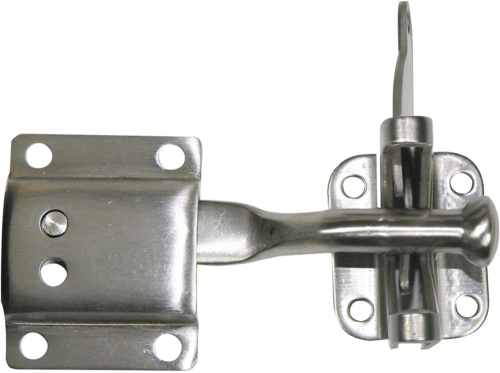 Discount clearance closeout open box and discontinued Rental HQ Hardware | Ultra Hardware 35941 Auto Adjust Gate Latch, Stainless Steel