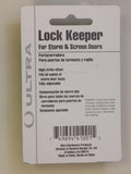 Discount clearance closeout open box and discontinued Ultra Hardware Hardware | Ultra Hardware 41001 Keeper Storm Door Lock - White Quantity Of 2