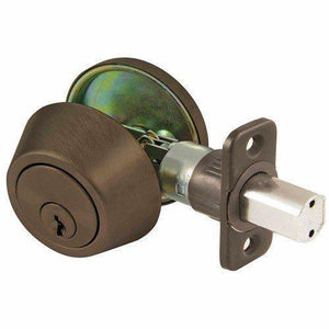 Discount clearance closeout open box and discontinued Ultra Hardware | Ultra ORB Standard Duty Single Cylinder Deadbolt , Oil Rubbed Bronze