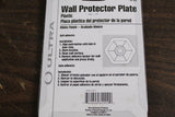Discount clearance closeout open box and discontinued Ultra | Ultra STOP Door Wall Protecter Plate White 140222 4 1/4" Lot of 3 Self-Adhesive