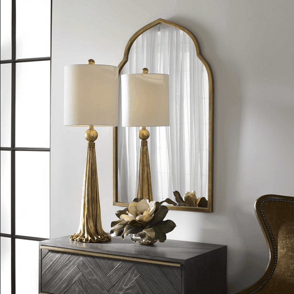 Discount clearance closeout open box and discontinued Uttermost Mirrors | Uttermost Kenitra Arch Mirror 24