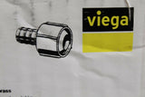 Discount clearance closeout open box and discontinued Viega Faucets , Shower , Plumbing Fixtures and Parts | Viega PureFlow 46033 1/2" x 1/2" Crimp x Lav Adapter - Brass ( Pack of 250 )