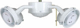Discount clearance closeout open box and discontinued Volume Lighting | Volume Lighting V0604-6 4-Light Ceiling Fan Light Kit, White