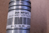 Discount clearance closeout open box and discontinued WARDFLEX | Wardflex 625 20a Wfgfc Glfd 3/4" 1ft Stripwound Hose Metal