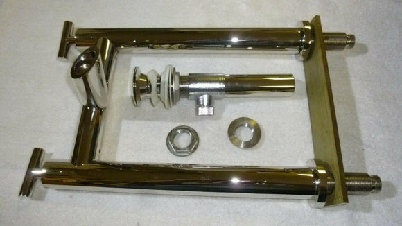 Discount clearance closeout open box and discontinued Water Decor Faucets , Shower , Plumbing Fixtures and Parts | Water Decor 03302-494-015 Polished Nickel 8