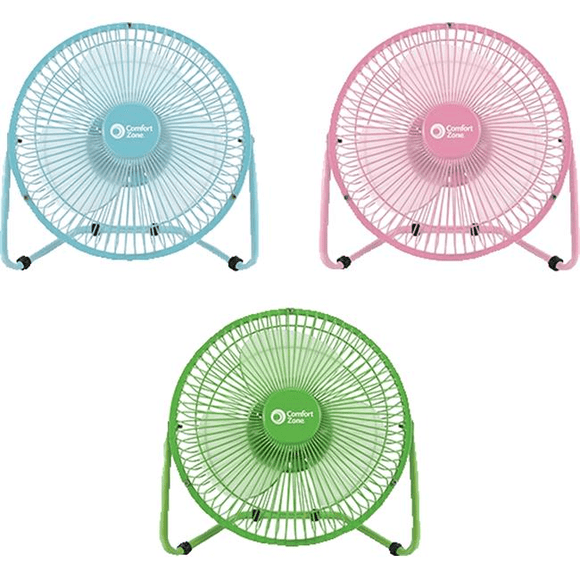Discount clearance closeout open box and discontinued Comfort Zone Fan | Wholesale Lot of x6 Comfort Zone 8
